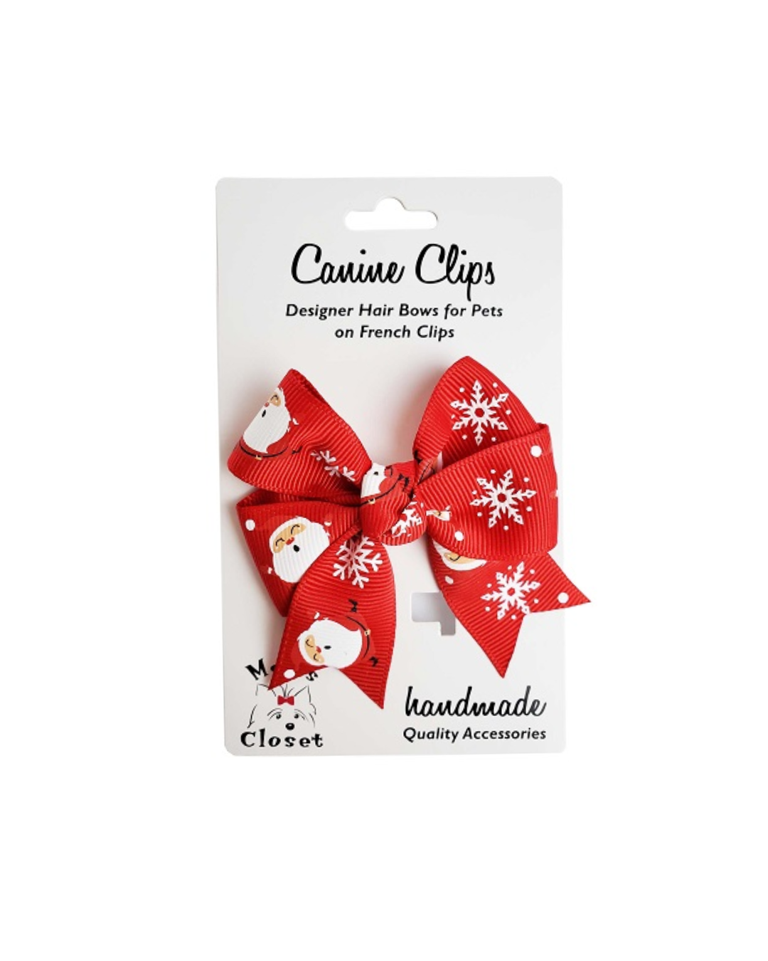 Christmas - Hair Bows - large bow