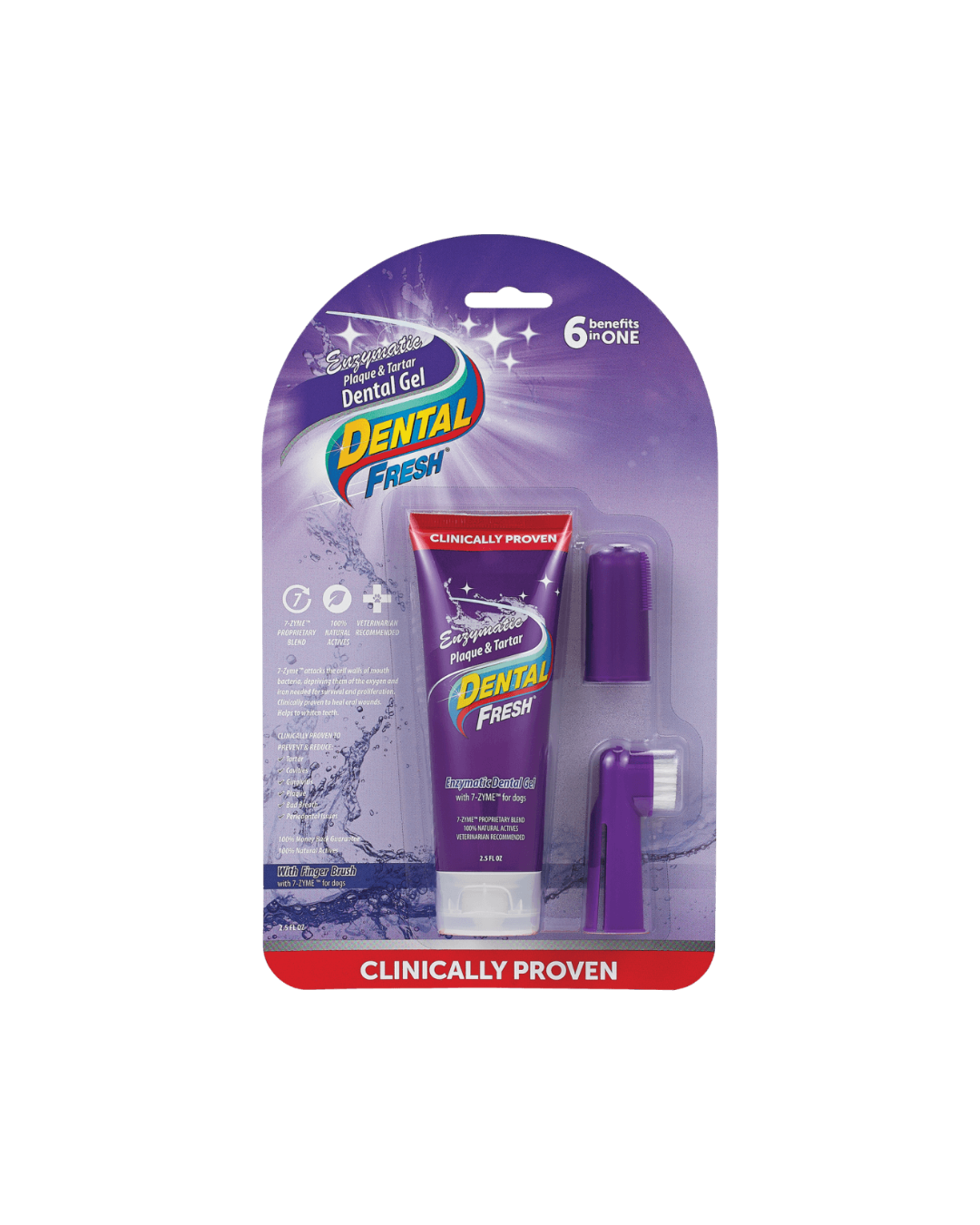 Dental Fresh Enzymatic Gel Fingerbrush Kit