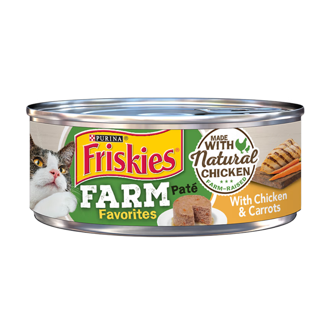 Friskies Farm Favorites Paté With Chicken & Carrots