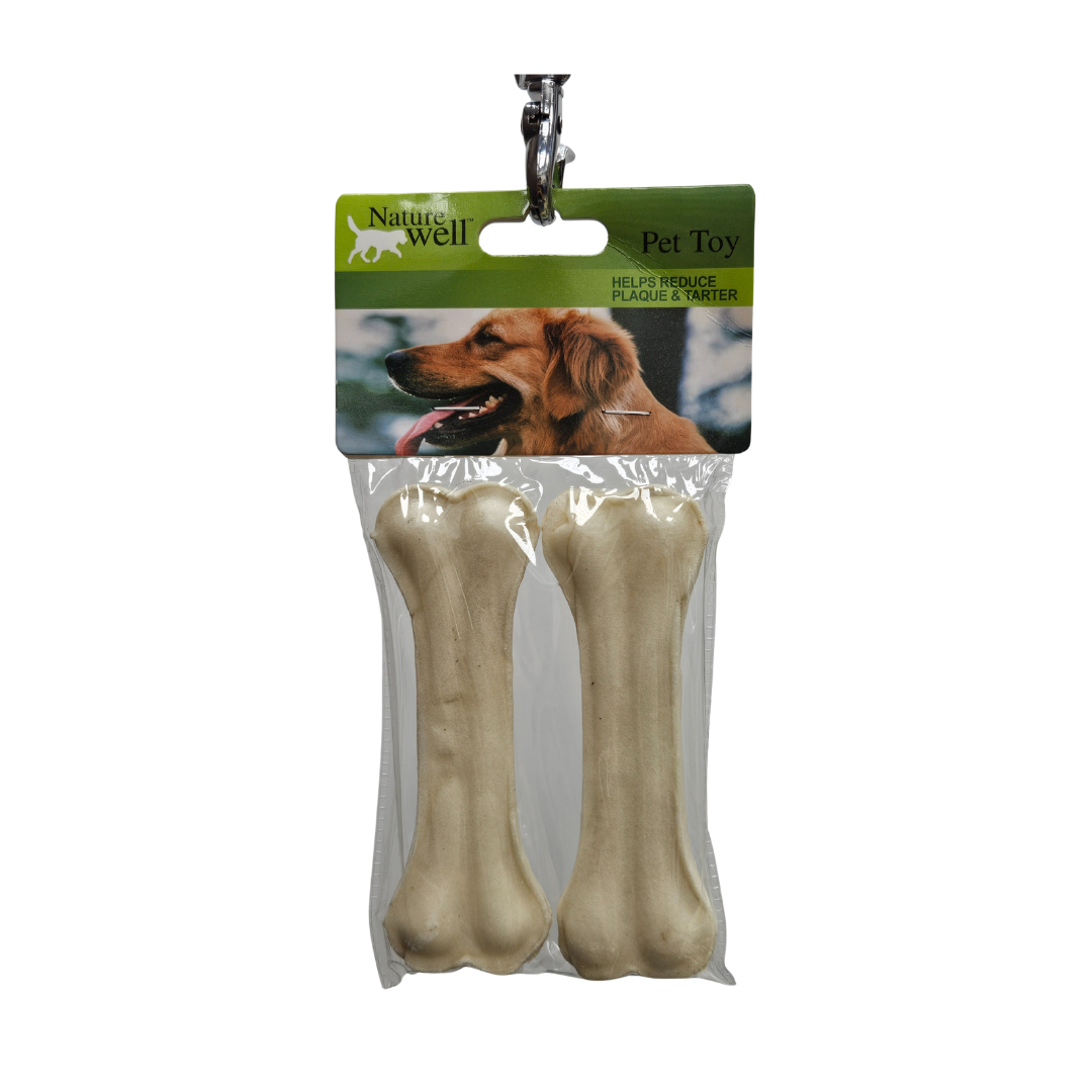 Nature Well 5" Rawhide Calcium Bone