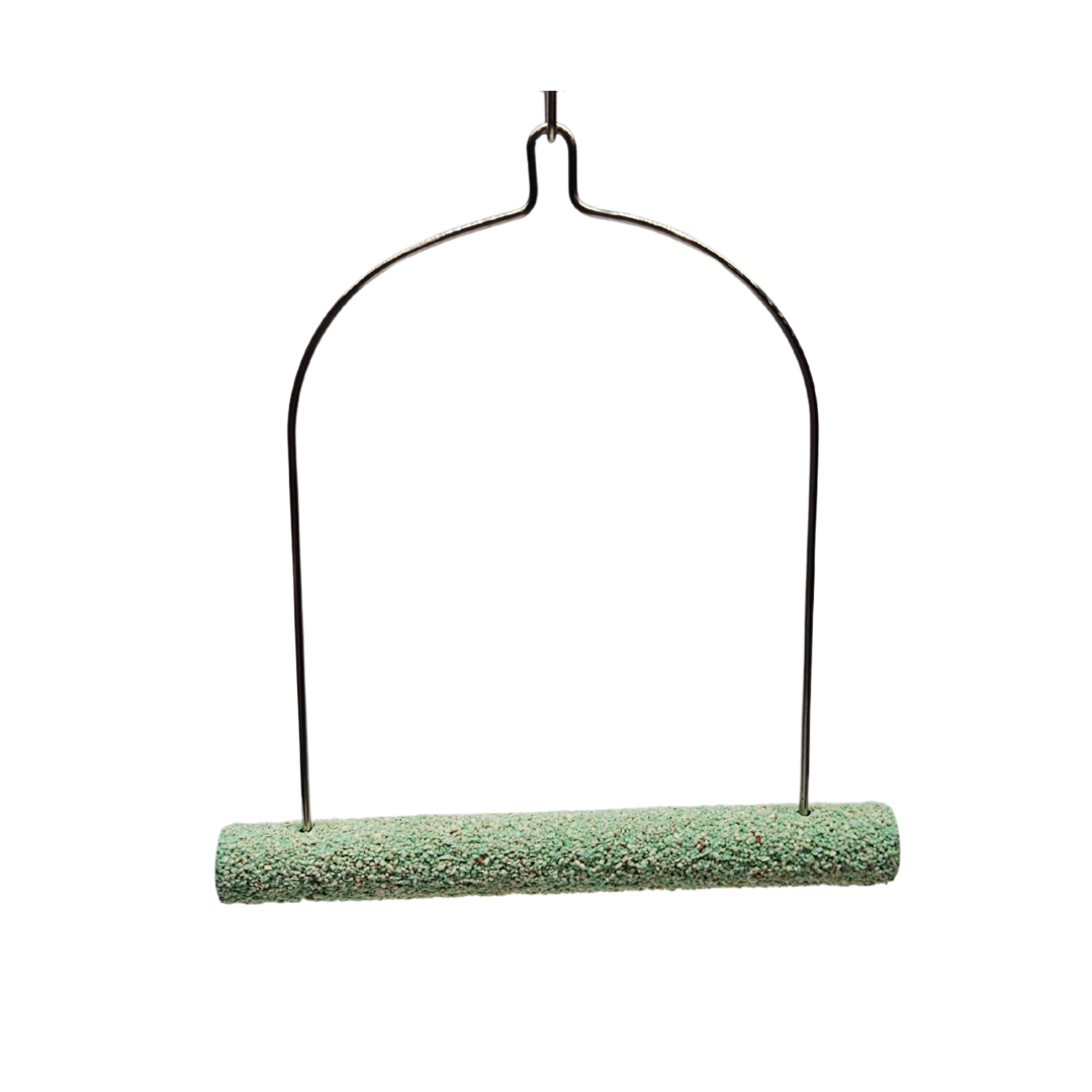 Bird Swing with Nail trimming Perch