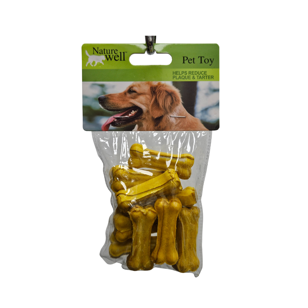 Nature Well 2" Pressed Rawhide Bone