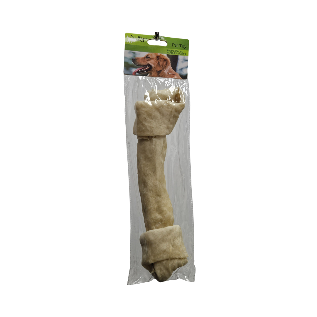 Nature Well 14" Knotted Rawhide Bone