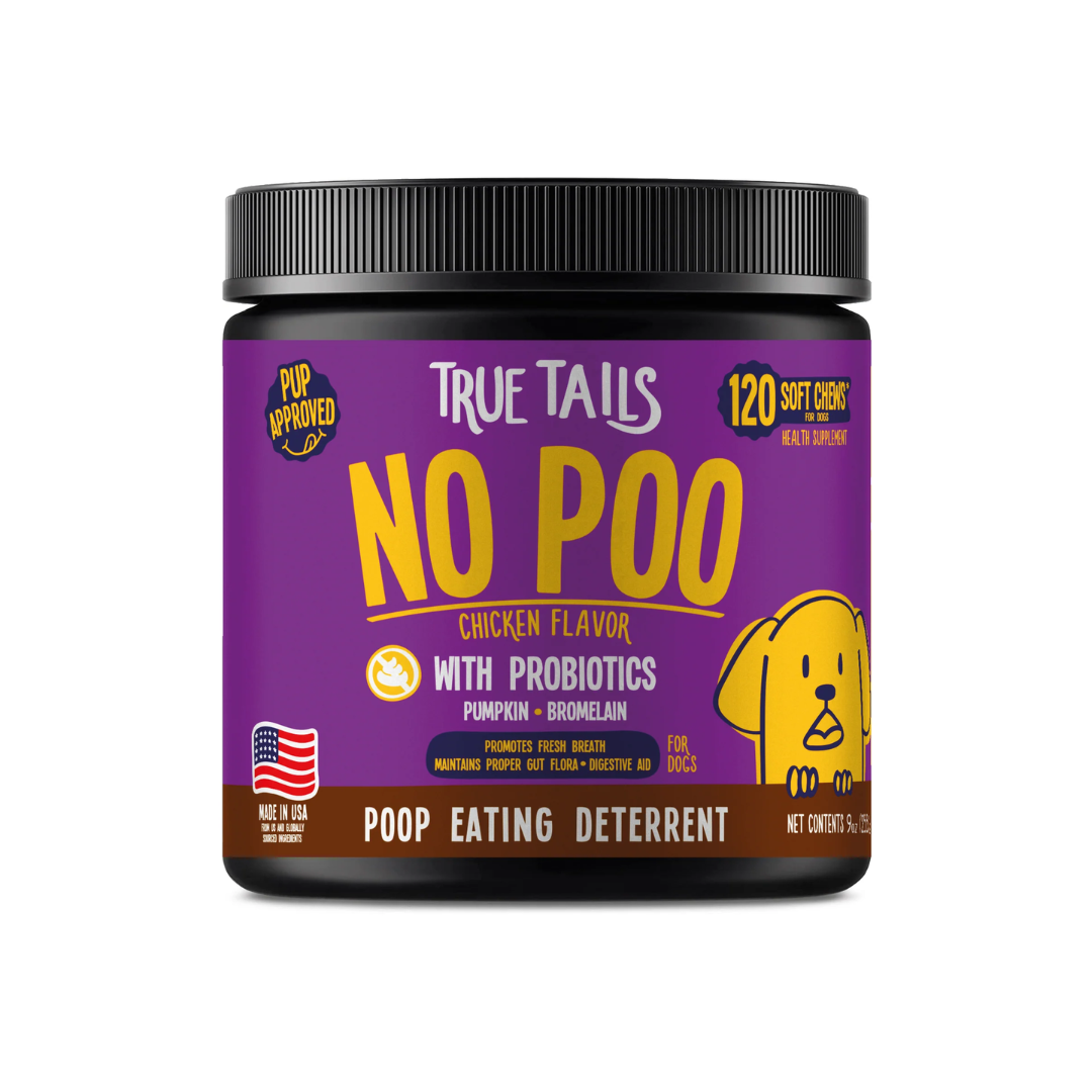 True Tails No Poo Eating Deterrent With Probiotics