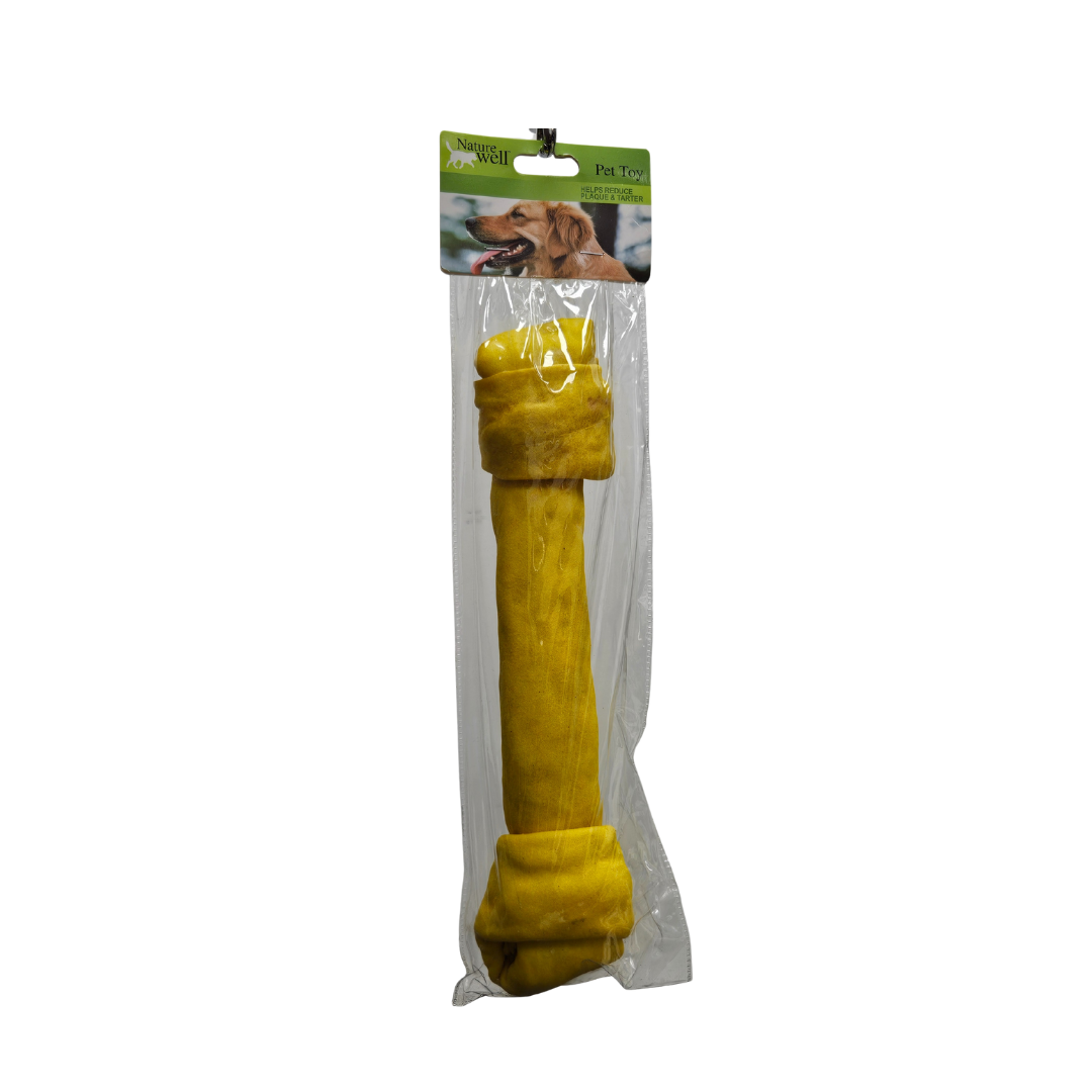 Nature Well 14" Knotted Rawhide Bone