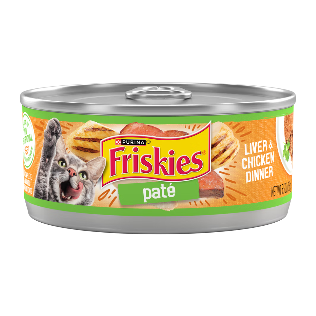 Purina Friskies Paté Liver & Chicken Dinner