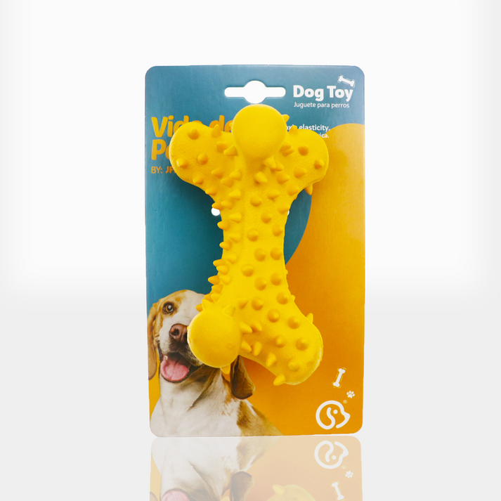 Vida De Perro 3D Bone-Shaped Toy with Spikes
