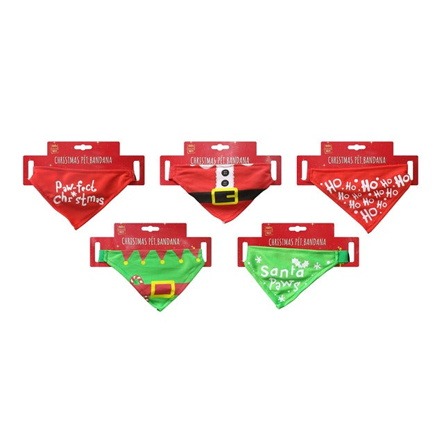 XMAS PET BANDANA