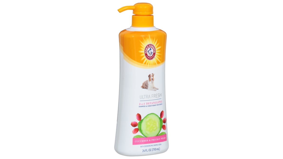 Arm and Hammer Ultra Fresh 2-in-1 Detangling Shampoo & Conditioner with Coconut Oil & Silk Protein