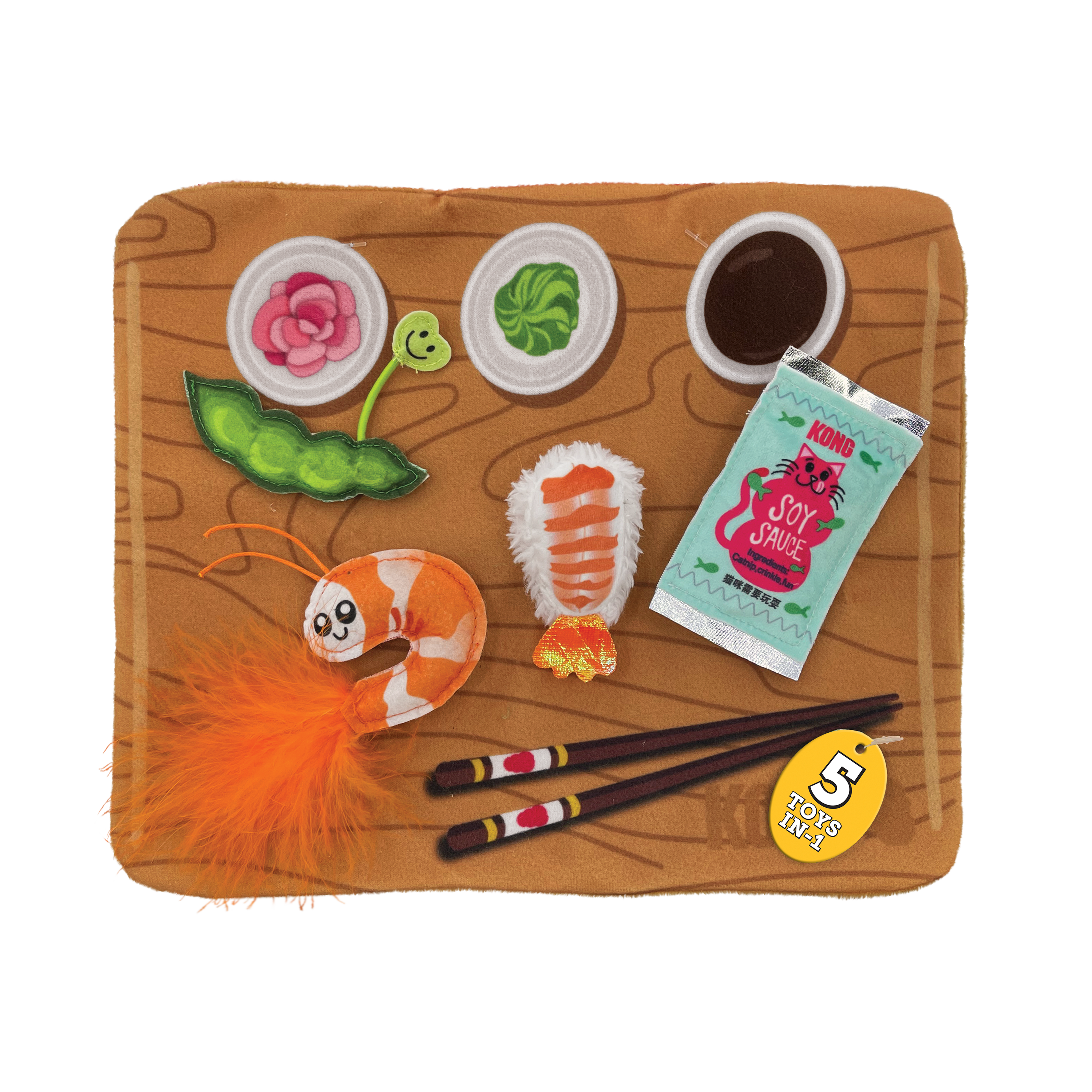 Kong Pull-A-Partz Sushi