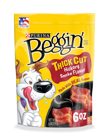 Purina Beggin’ Thick Cut Hickory Smoke Flavor Dog Treats