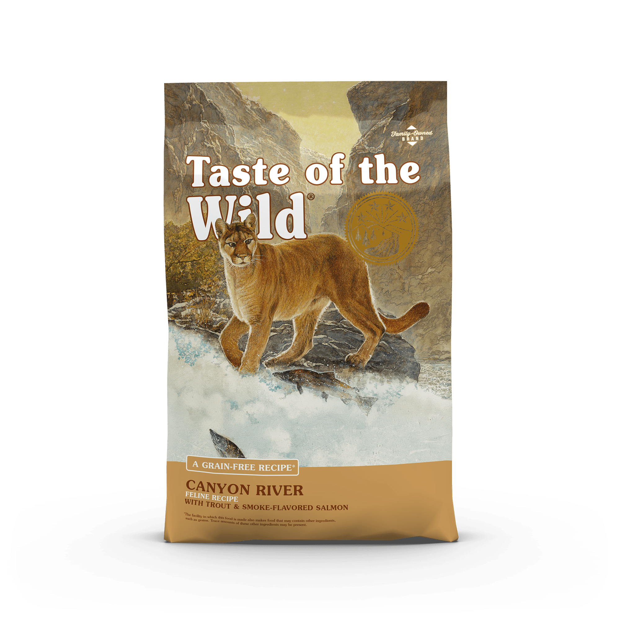 Taste of The Wild Canyon River Feline Recipe with Trout & Smoke-Flavored Salmon