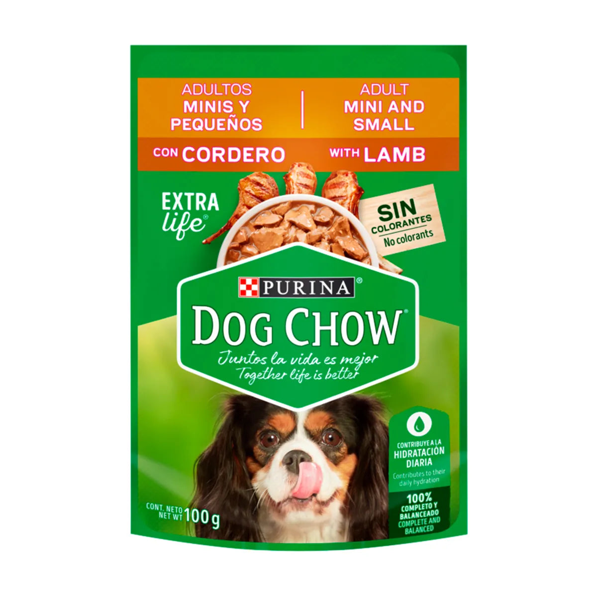 PURINA DOG CHOW WET FOOD ADULTS MINIS AND SMALL SIZES WITH LAMB
