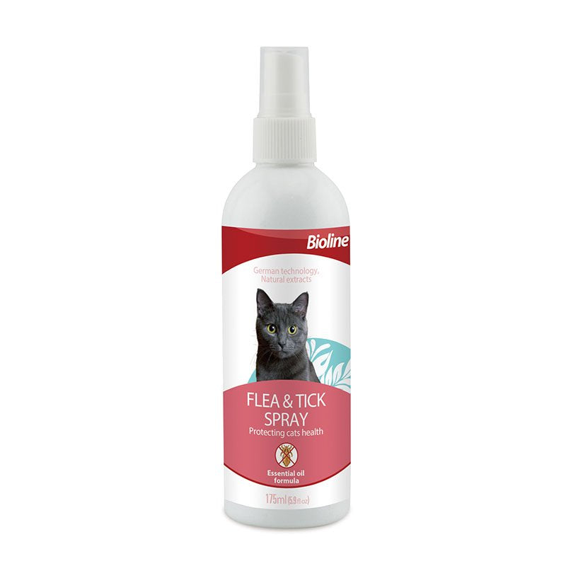 Bioline Flea & Tick Spray for Cats