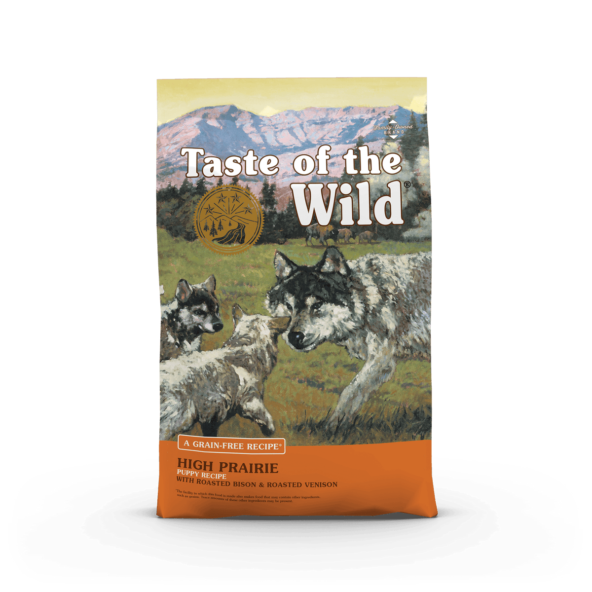 Taste Of The Wild High Prairie Puppy Recipe with Roasted Bison & Roasted Venison