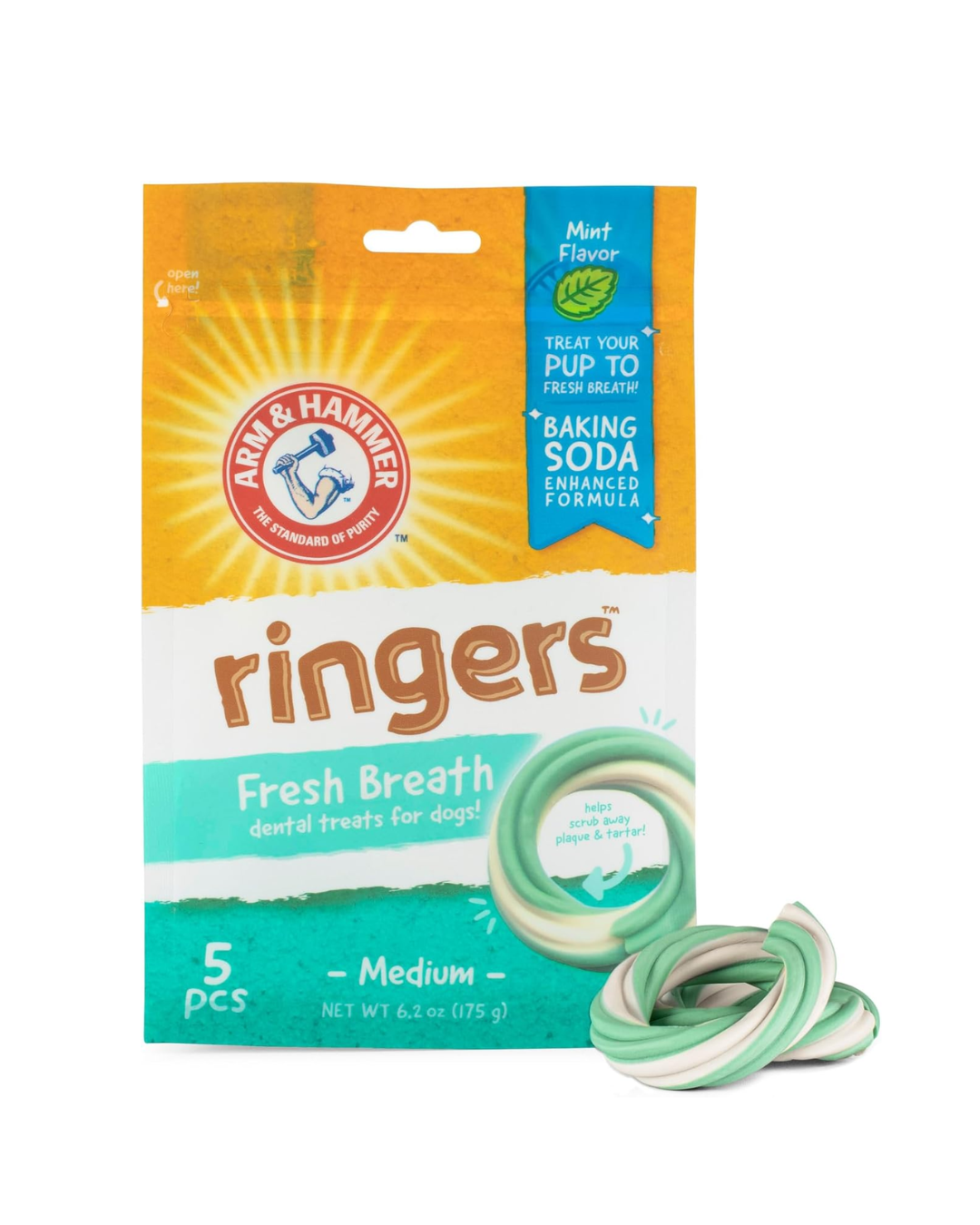 Arm & Hammer for Pets Ringers Dental Treats for Dogs