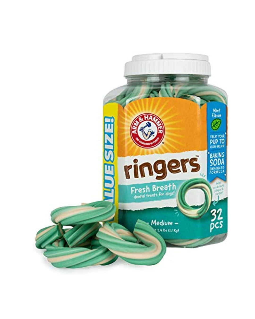 Arm & Hammer for Pets Ringers Dental Treats for Dogs