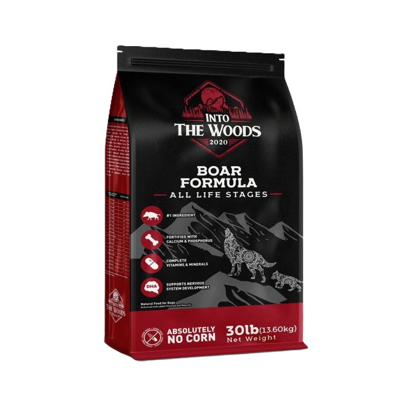 Into the Woods Dog Food with Boar Formula