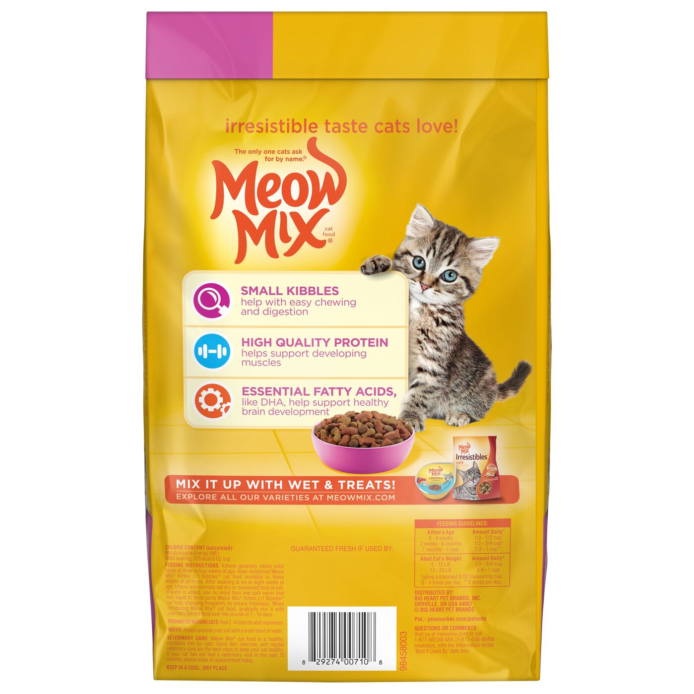 Meow Mix Kitten Lil Nibbles® Cat Food