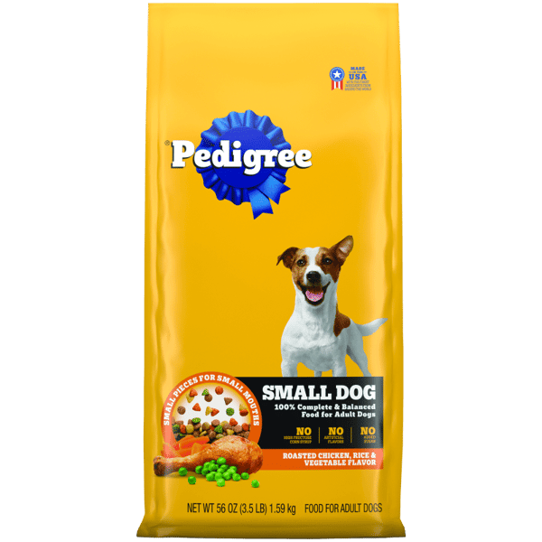 PEDIGREE® Dry Dog Food Small Dog Roasted Chicken, Rice & Vegetable Flavor