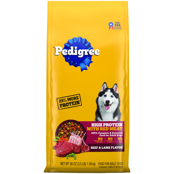 PEDIGREE® Dry Dog Food High Protein Beef and Lamb Flavor
