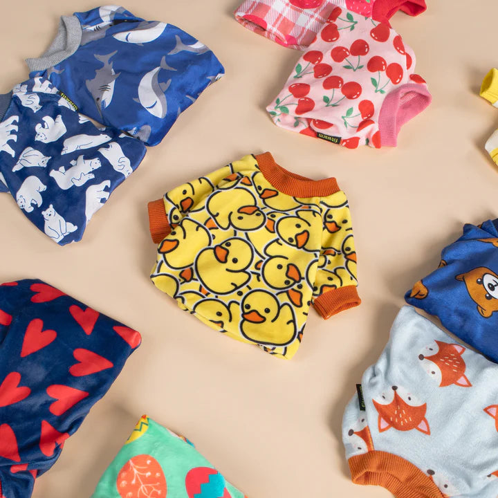 Fitwarm Rubber Duck Pajamas