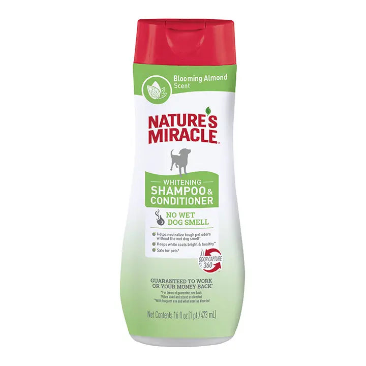 Nature's Miracle Whitening Shampoo and Conditioner - Blooming Almond