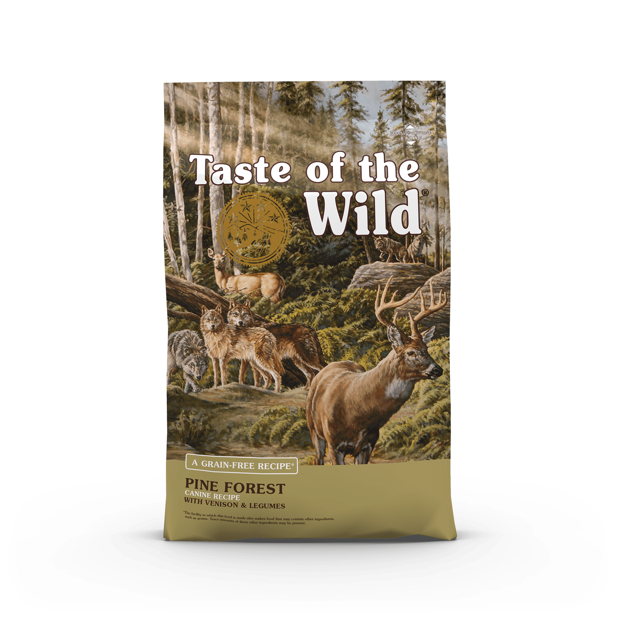 Taste Of The Wild Pine Forest Canine Recipe with Venison & Legumes