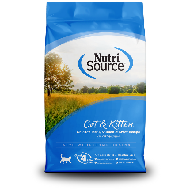 Nutrisource Cat & Kitten Chicken Meal, Salmon & Liver