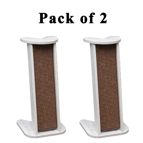 Pet Pals Wafer Corner 2-Pack Sofa Protector with Cat Scratcher