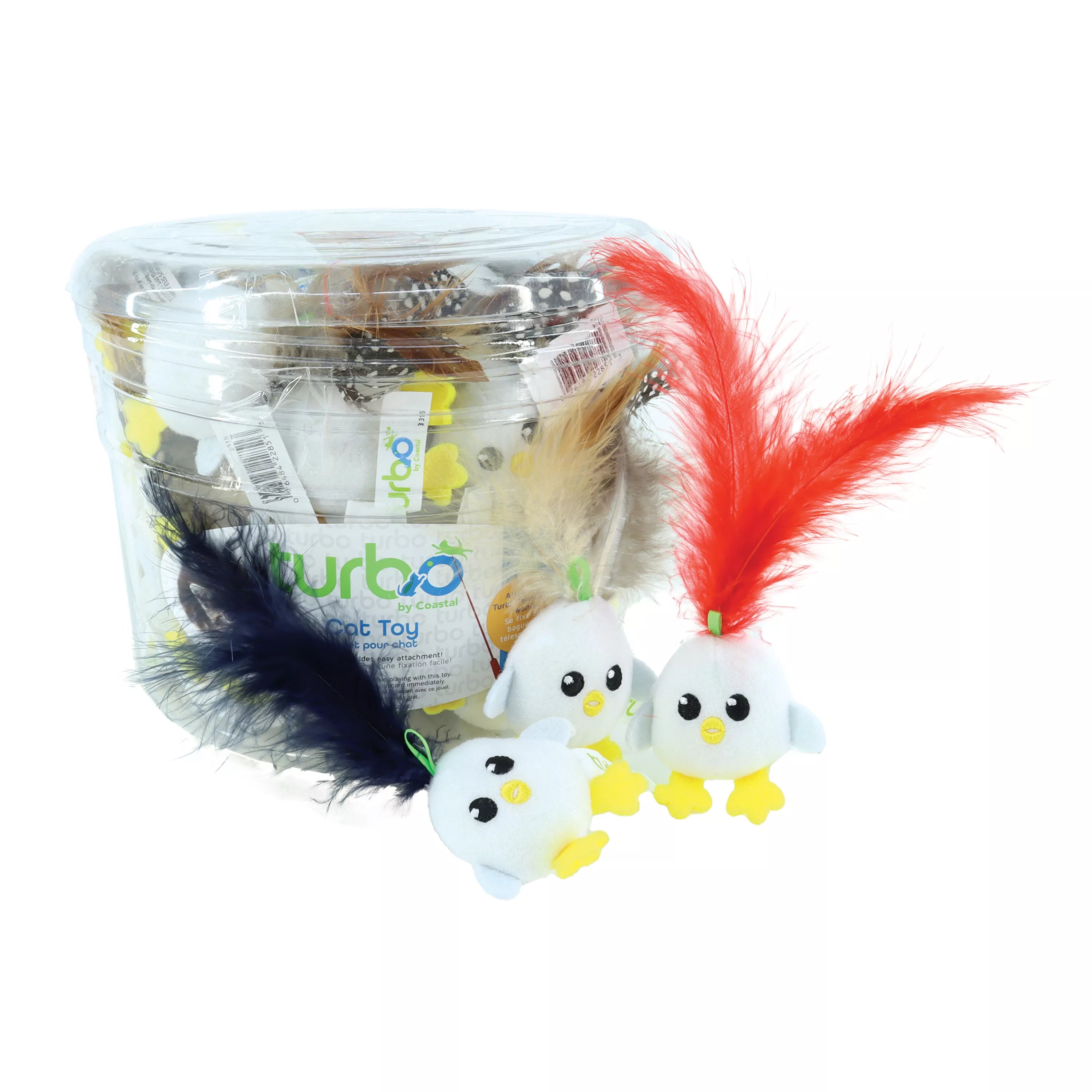Turbo Chicken Egg with Feathers