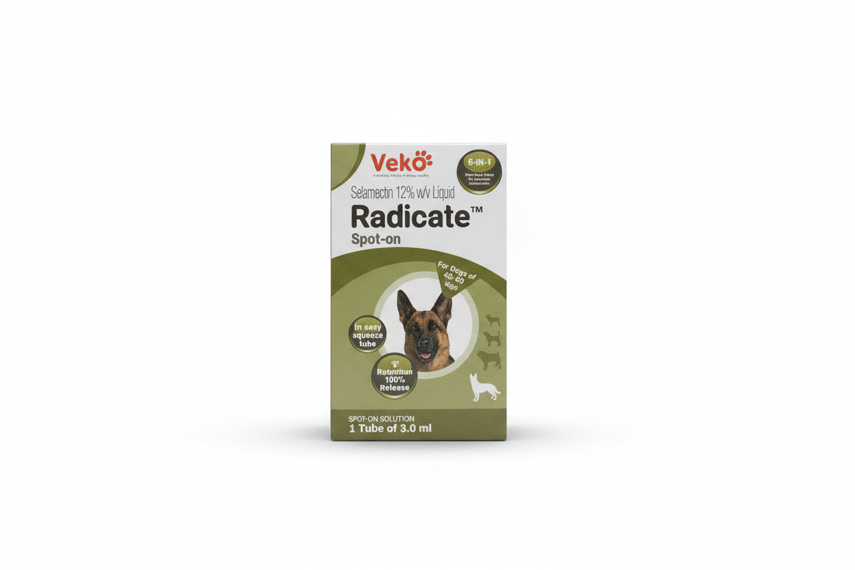 Radicate Spot-on Flea and Tick Treatment for Dogs