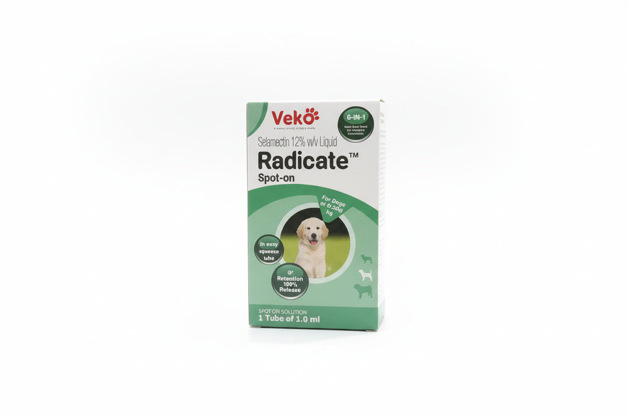Radicate Spot-on Flea and Tick Treatment for Dogs
