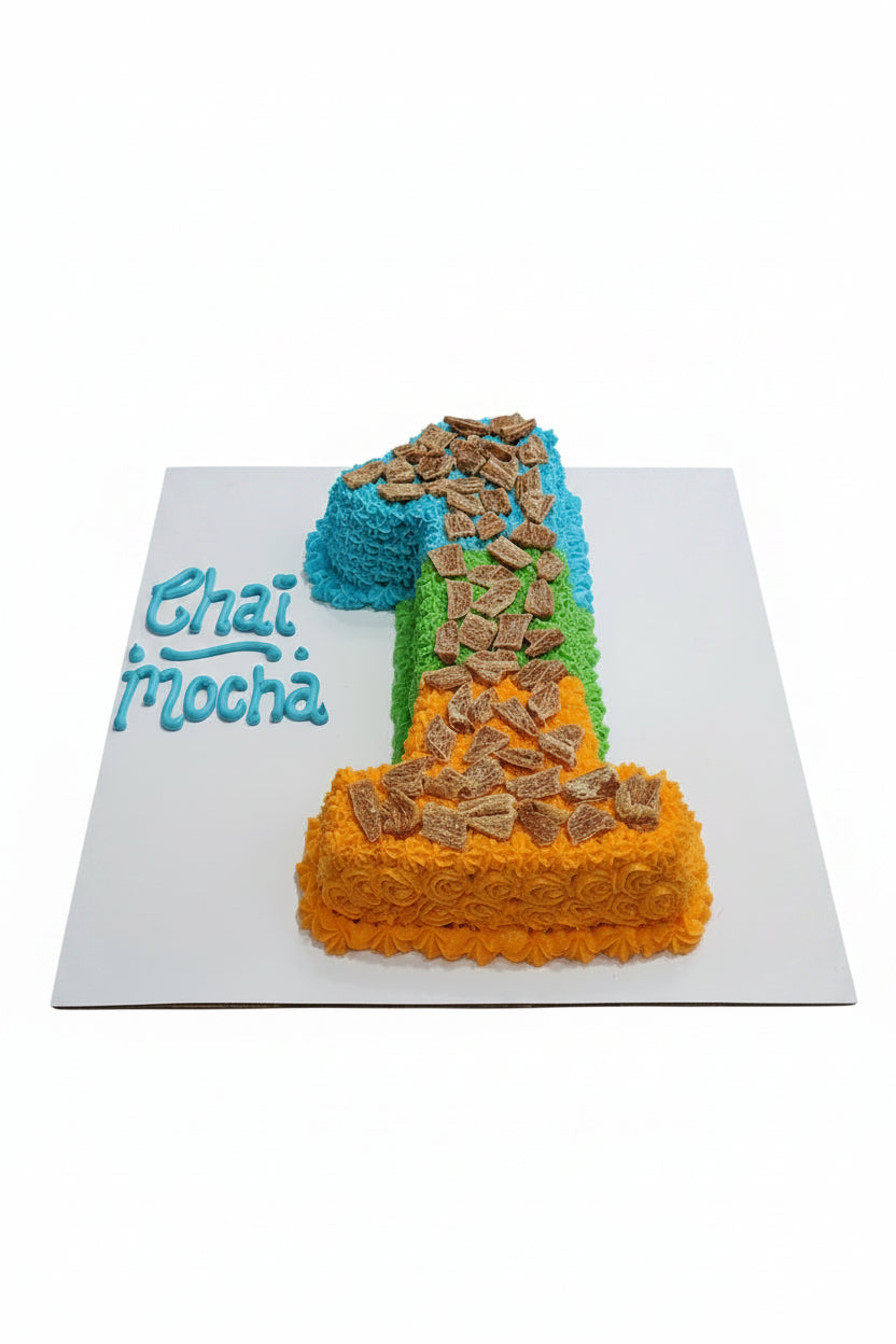 Dog Cake - Numbers (Chicken or Beef)
