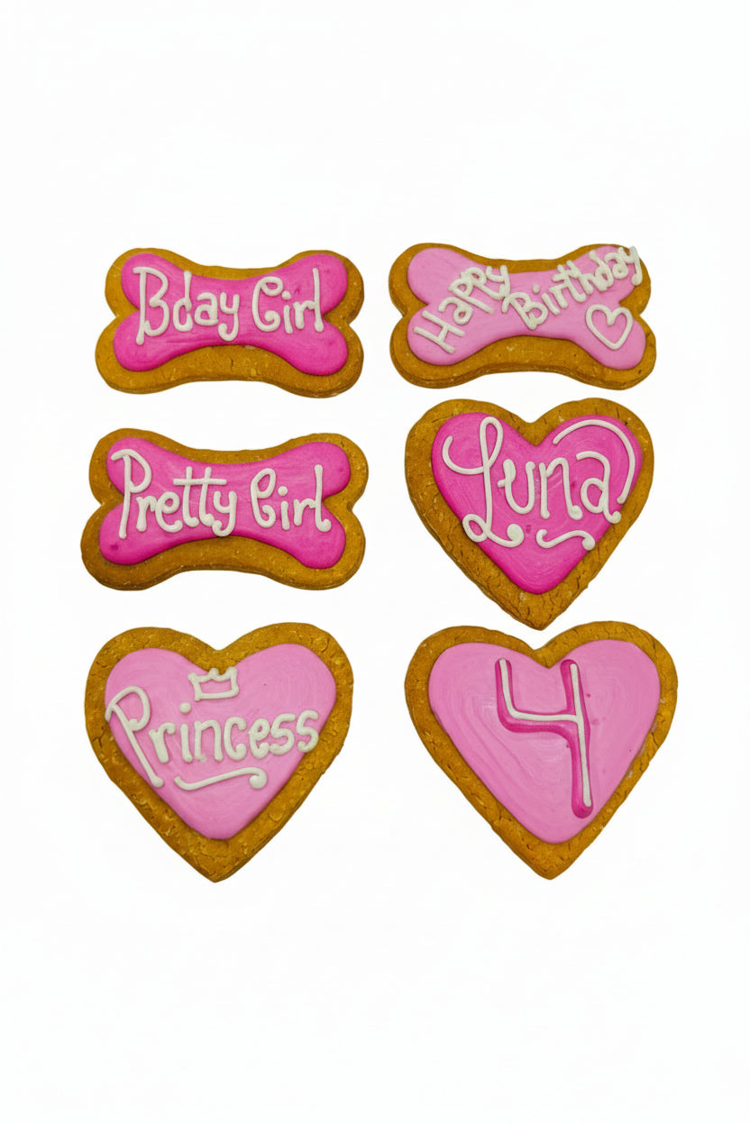 Birthday Cokies set of 6
