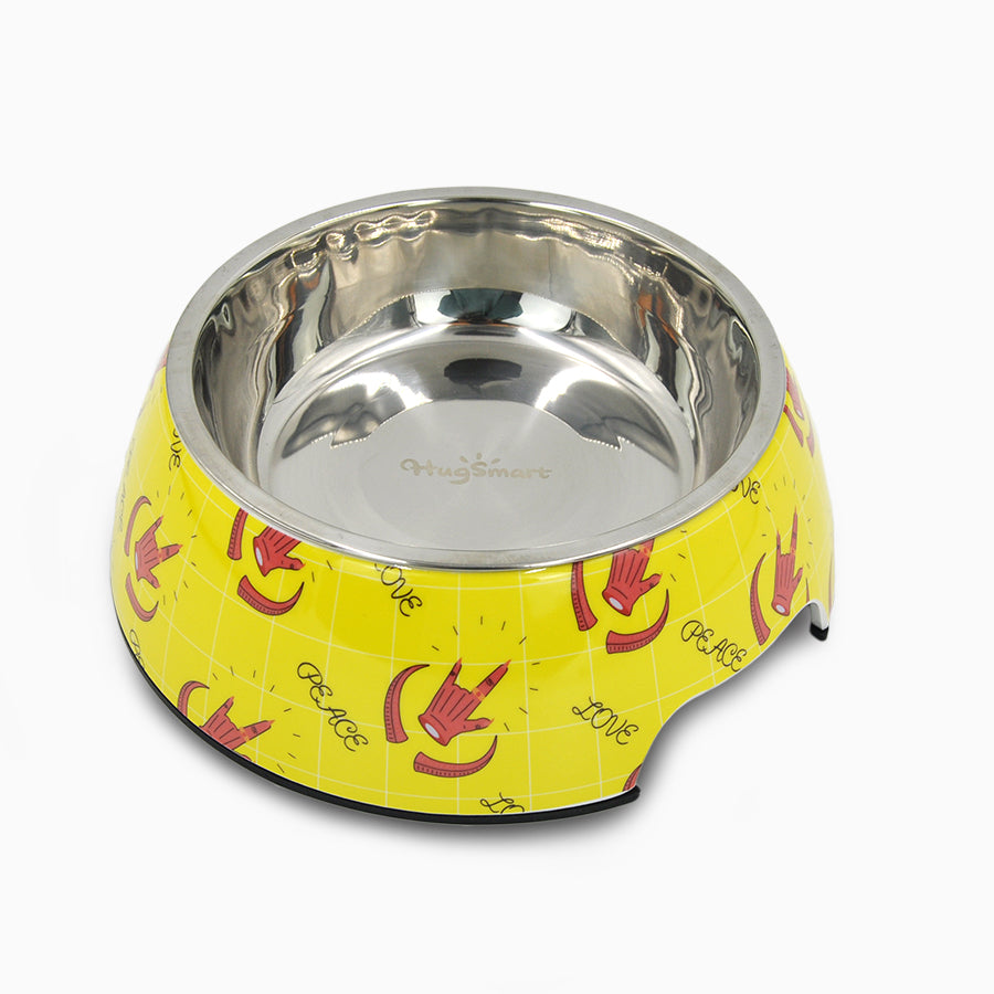 Dog Bowl — Peace & Love