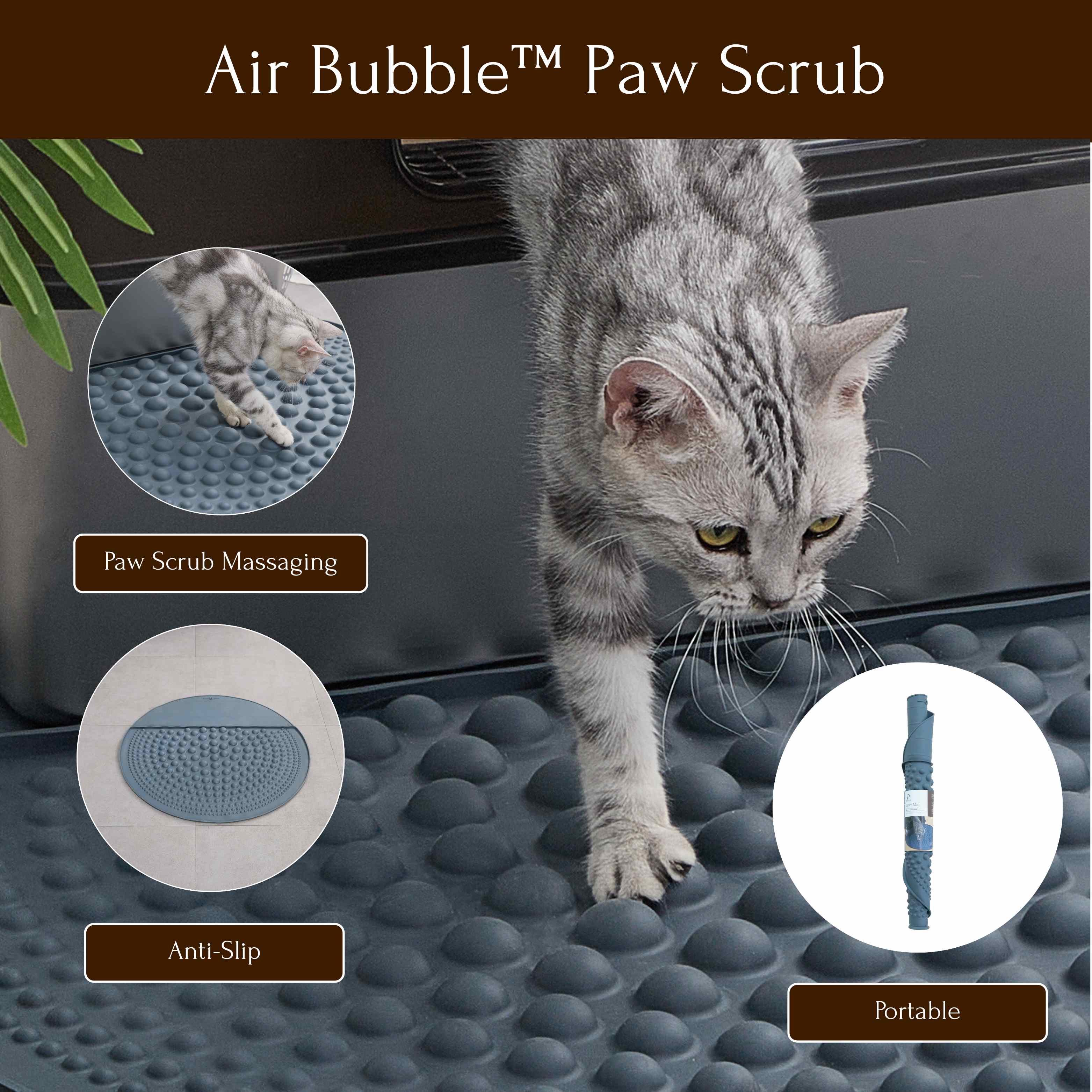 Petpals Air Bubble™ Paw Scrub