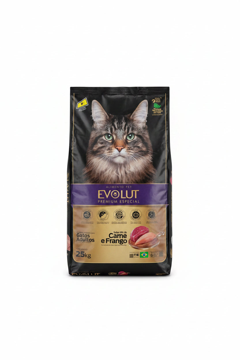 Evolut Cat Chow Beef and Chicken