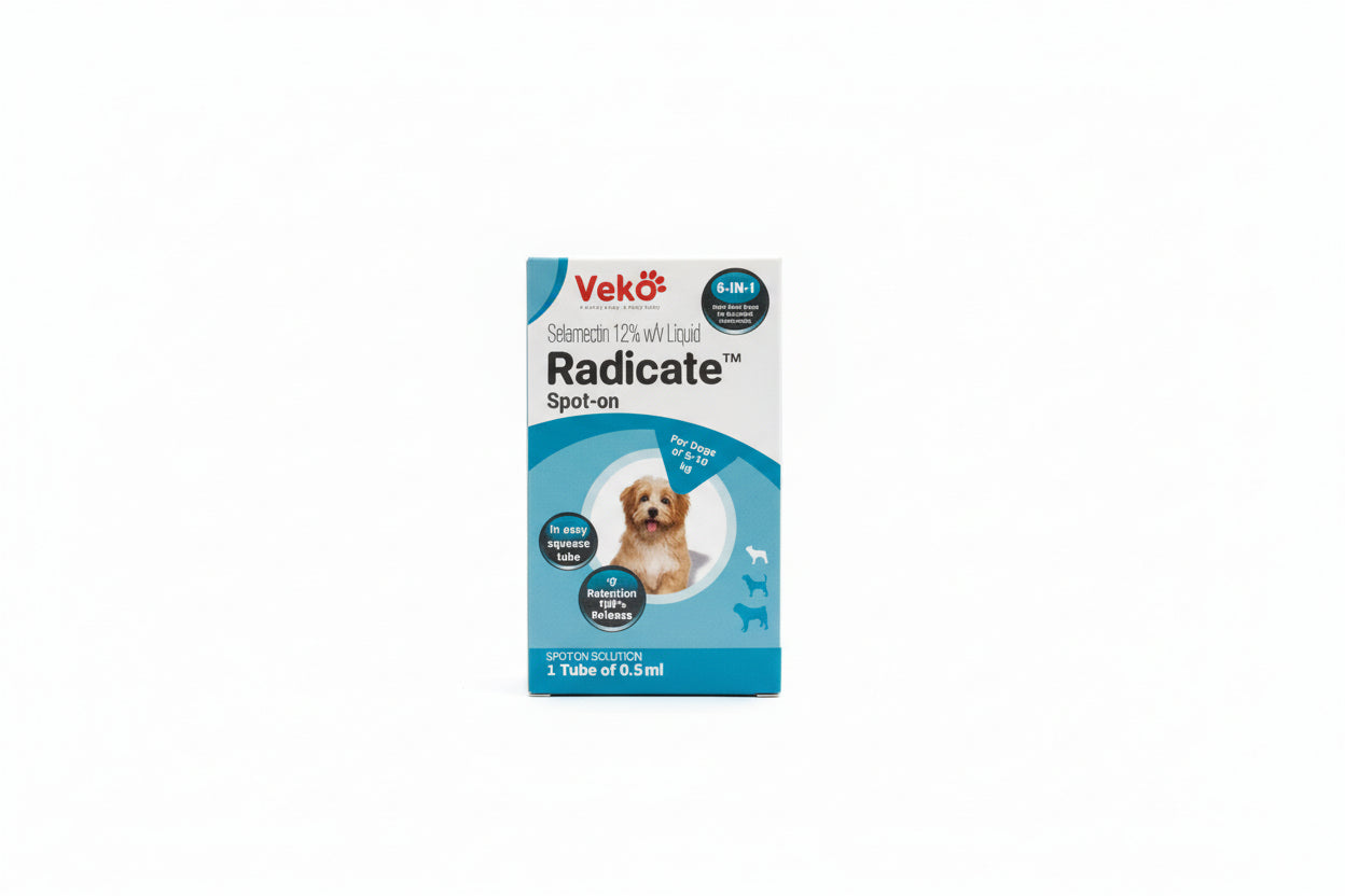 Radicate Spot-on Flea and Tick Treatment for Dogs