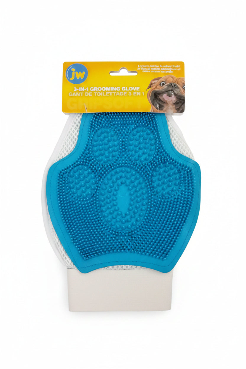 JW 3in1 Grooming Glove