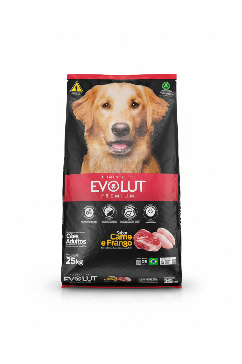Evolut Adult Dog Chow Chicken And Beef