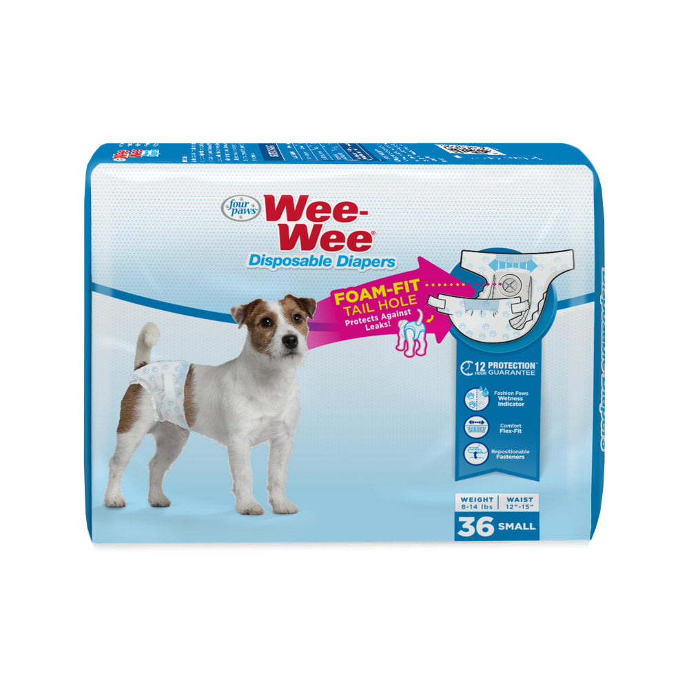 Four Paws Wee-Wee Disposable Dog Diapers 36pk
