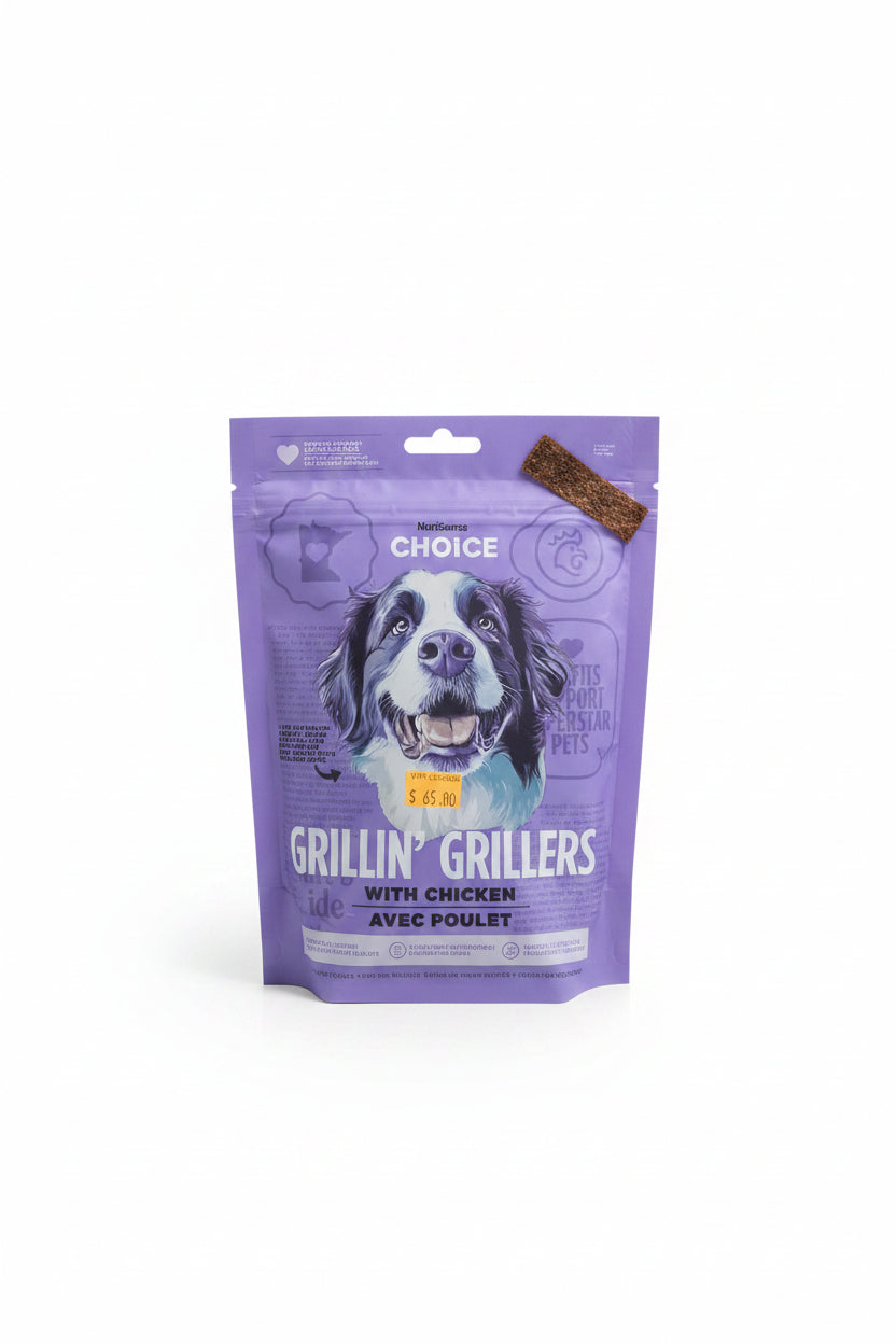 NutriSource Choice Grillin Grillers Chicken 12oz