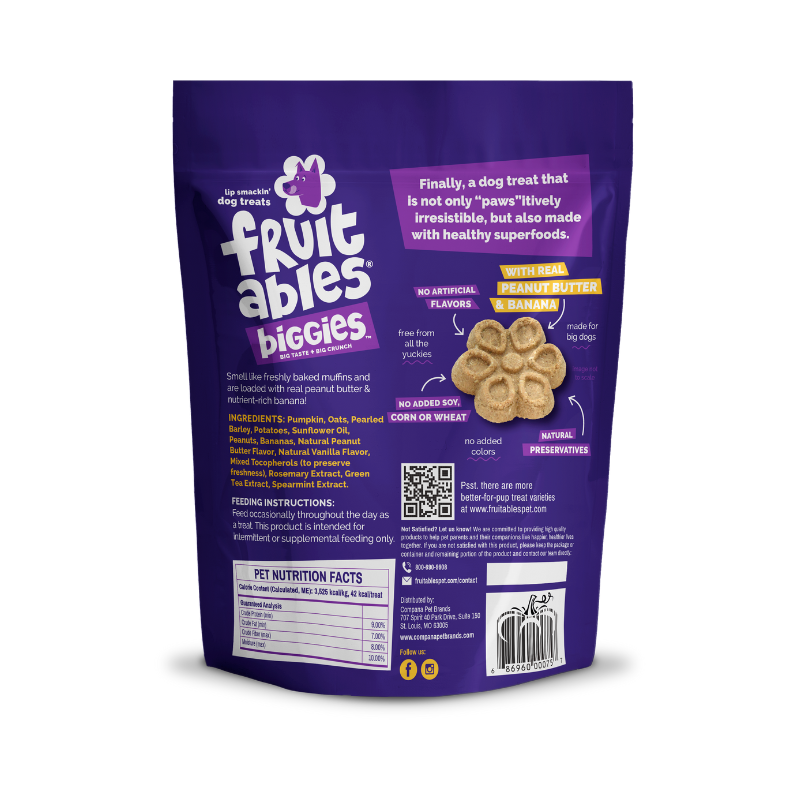 Fruitables Biggies™ Peanut Butter Banana