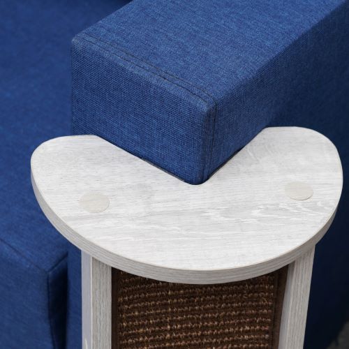 Pet Pals Wafer Corner 2-Pack Sofa Protector with Cat Scratcher
