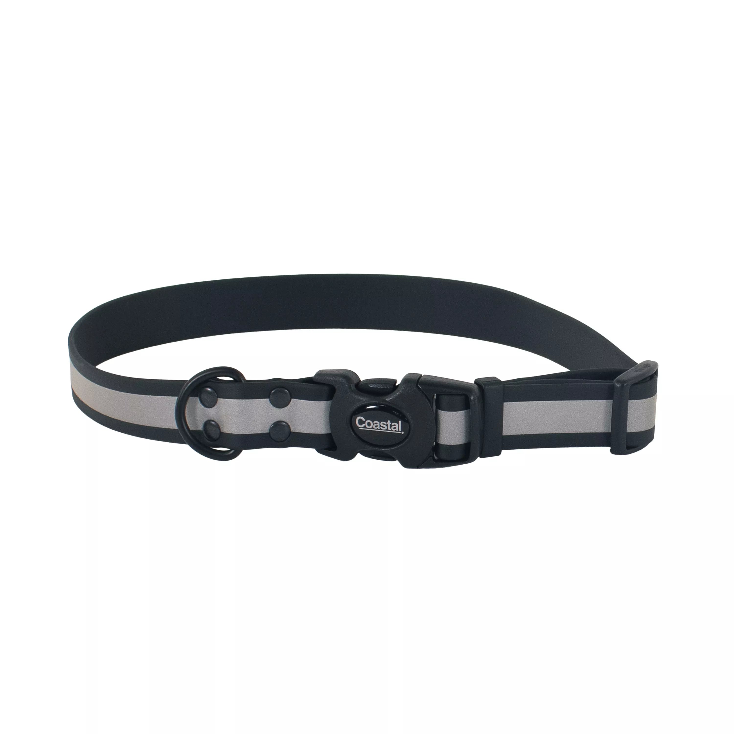 Coastal Water & Woods BioThane Reflective Adjustable Dog Collar