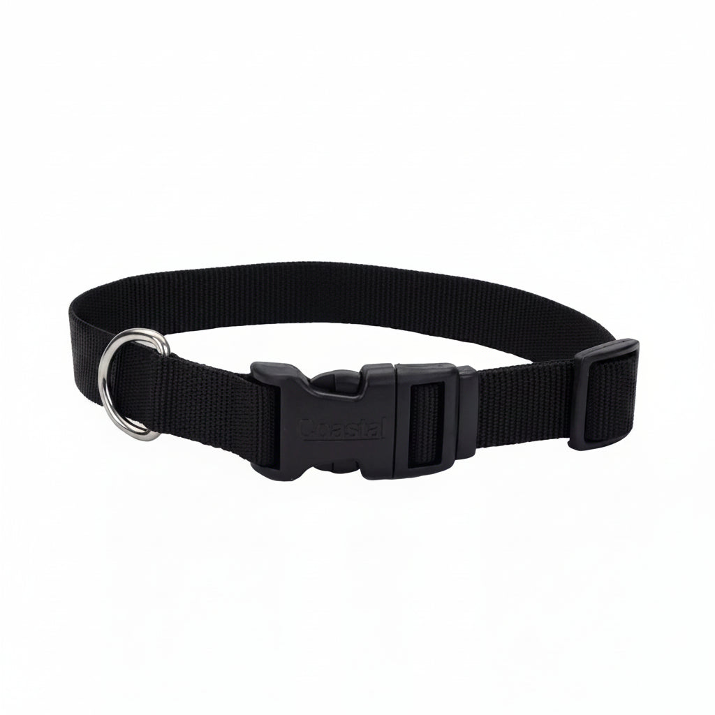 Coastal Adjustable Dog Collar with Plastic Buckle