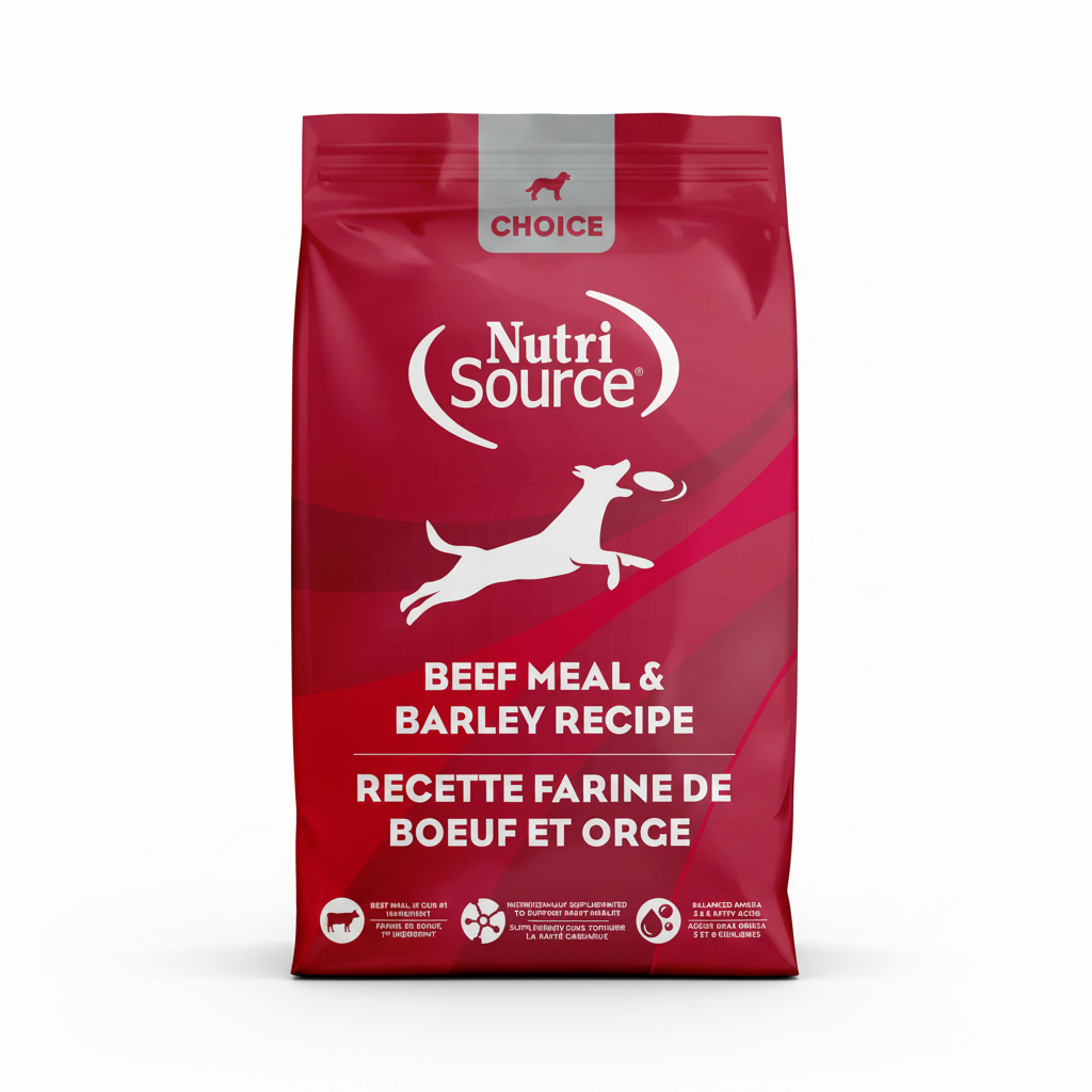 Nutri Source Choice Beef & Barley 5lb