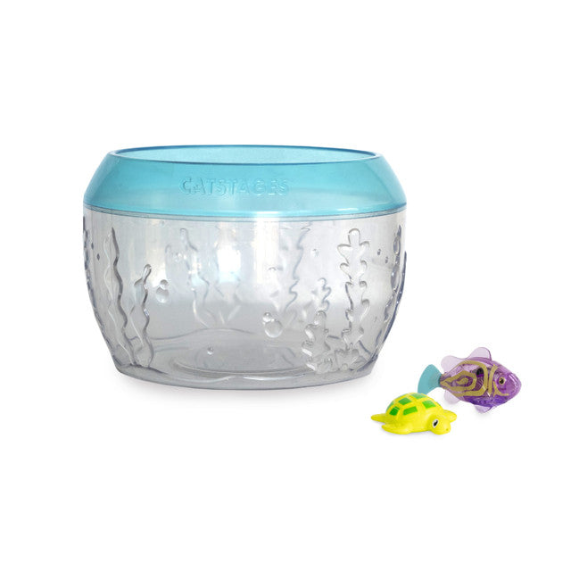 Meow-smerizing Fish Bowl Cat Toy