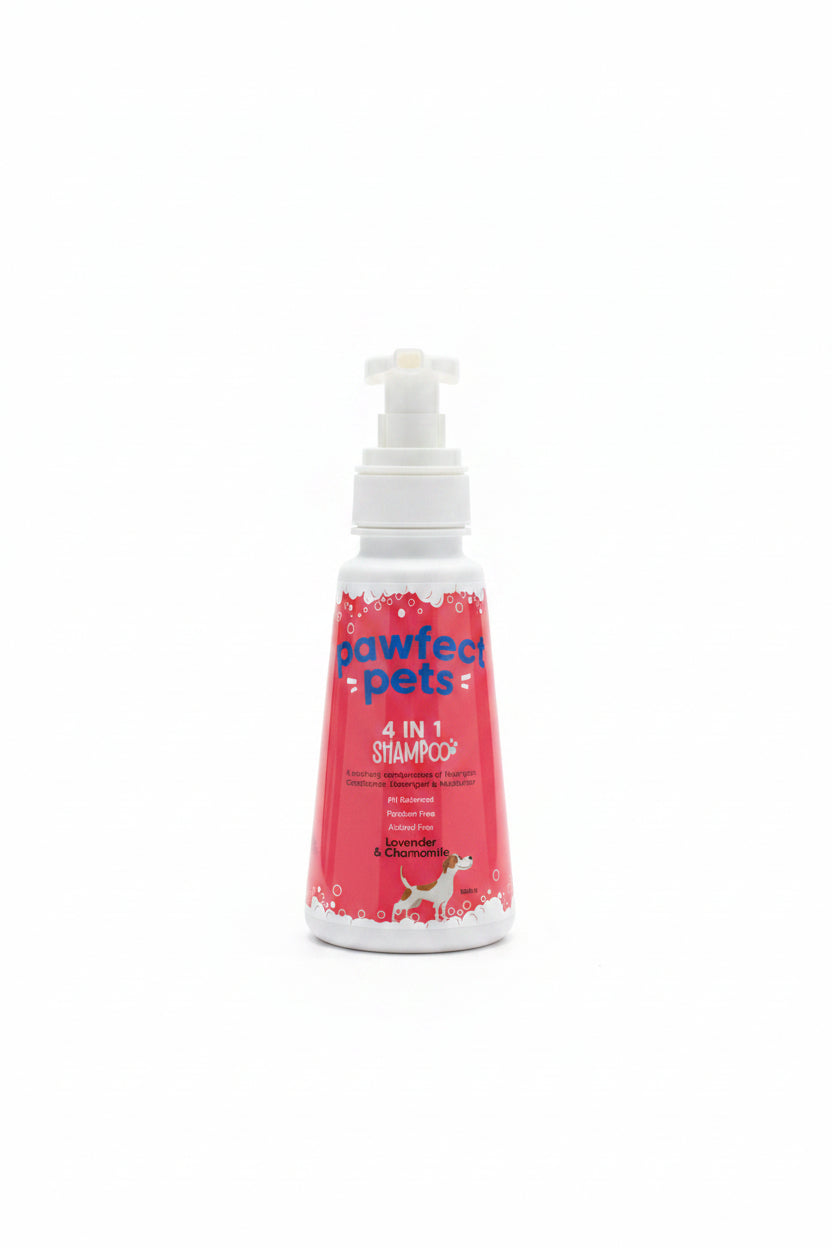 Pawfect Pets 4 in 1 Shampoo